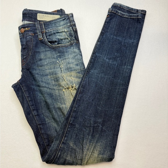 Diesel Size 26 Jeans Distressed Details - Picture 1 of 5